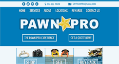 Desktop Screenshot of pawnpro.com